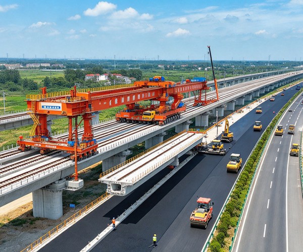 二连浩特公路建设